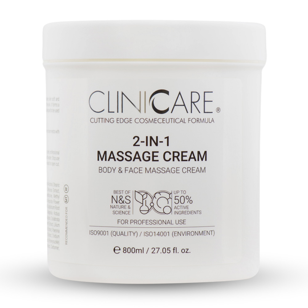 Crème soyeuse de massage 800 ml / 2-in-1 Massage Cream