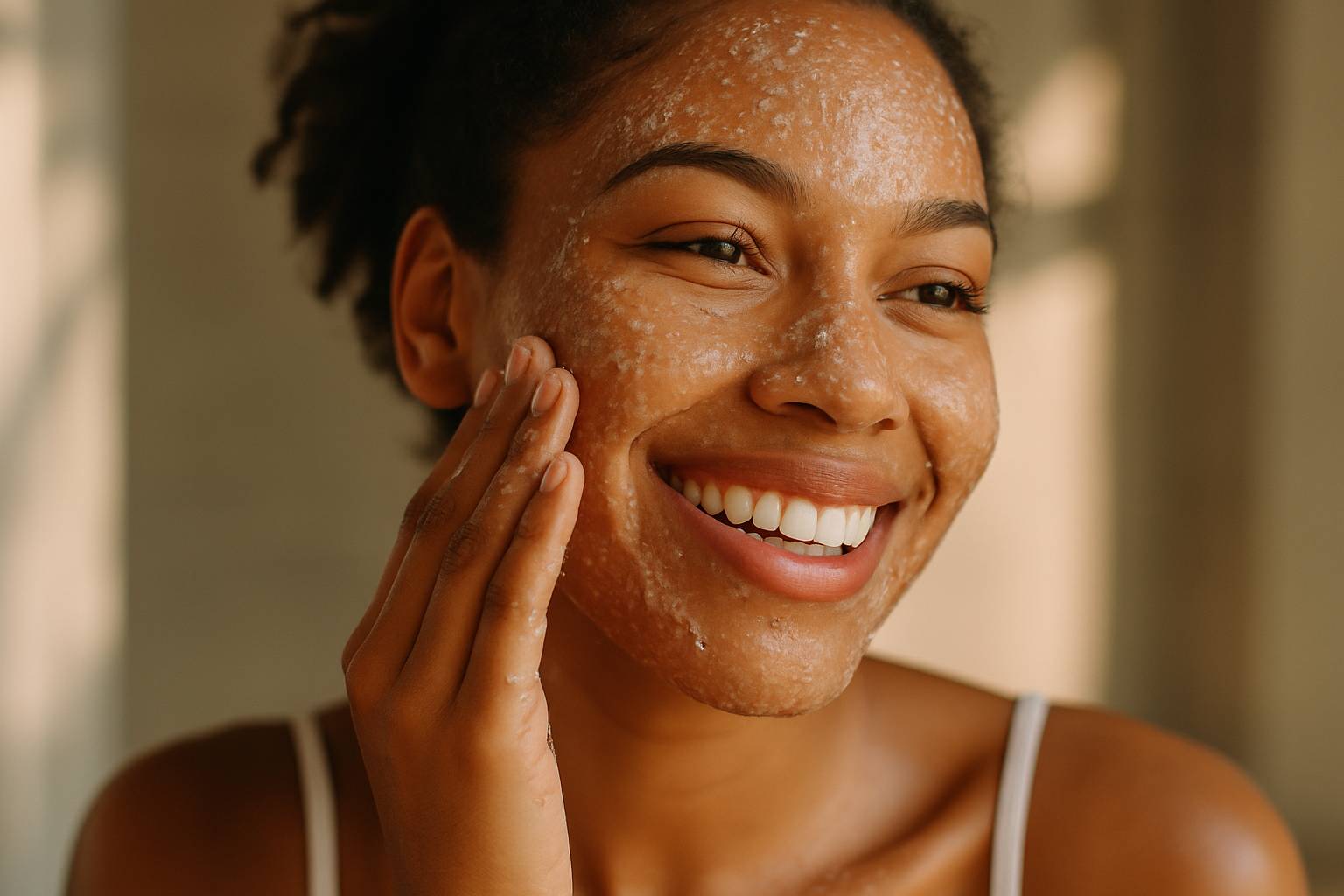 Gommer moins pour raffermir plus : l&rsquo;effet contre-intuitif du soin exfoliant